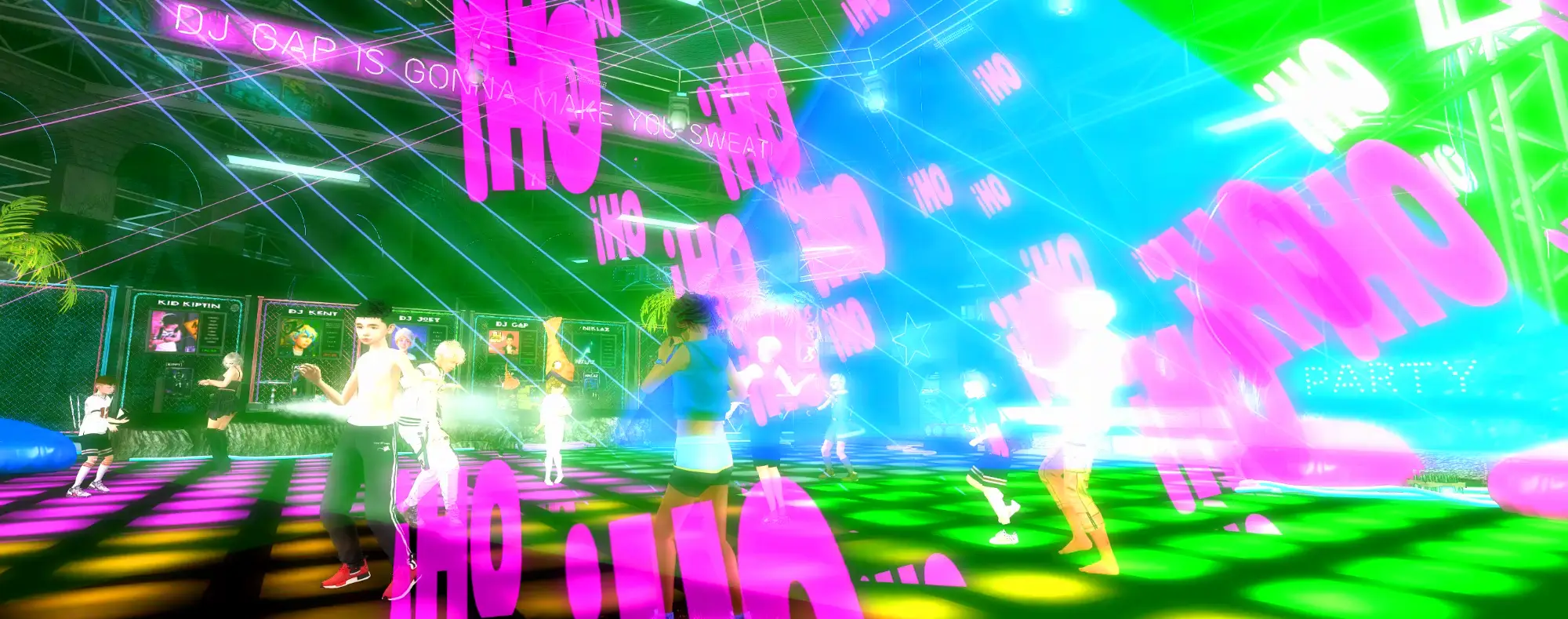 DJ Gap on the dance floor